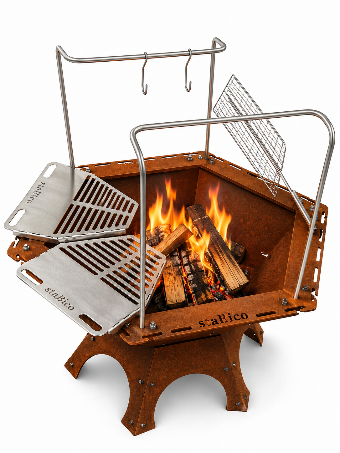 Tulease-grill SKT-3.GR.Cor-Ten - Image 3